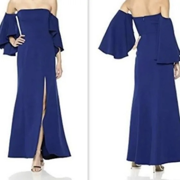 Bcbg Maxazria Simone Off-The-Shoulder Gown